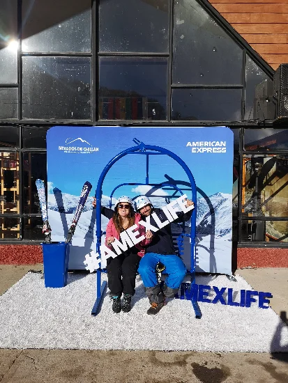 Activación de American Express en Nevados de Chillán